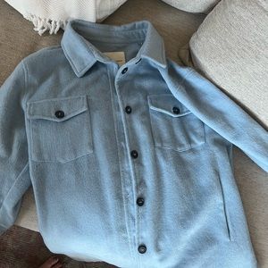 Blue flannel/ coat